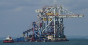 Crane Activities Batam